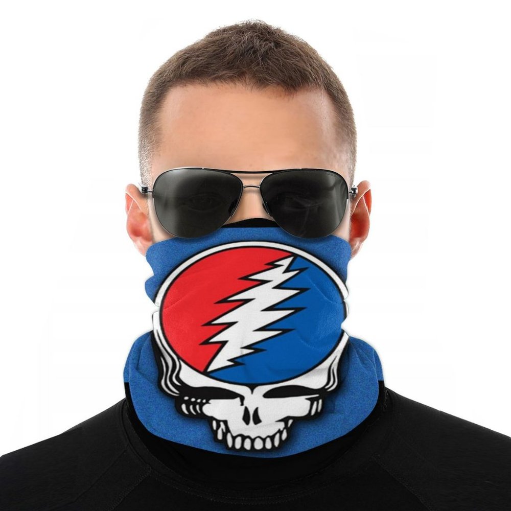 Grateful Dead Sport Headband Face Cover Balaclava